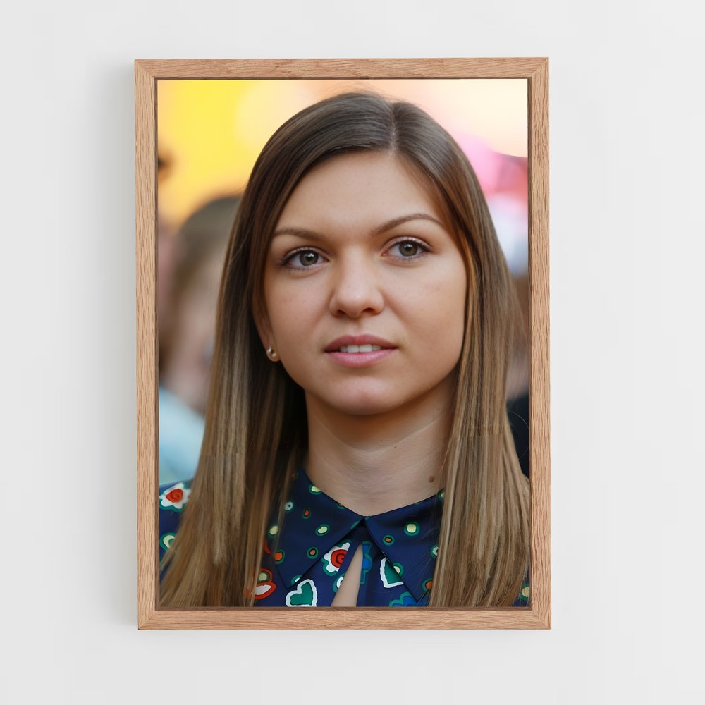 Poster Simona halep azur – affiche Tennis (vue 4)